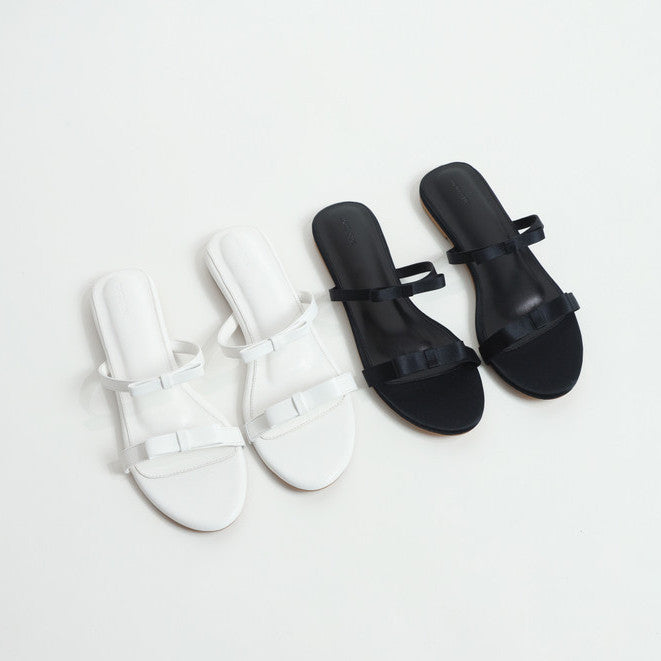 white satin black