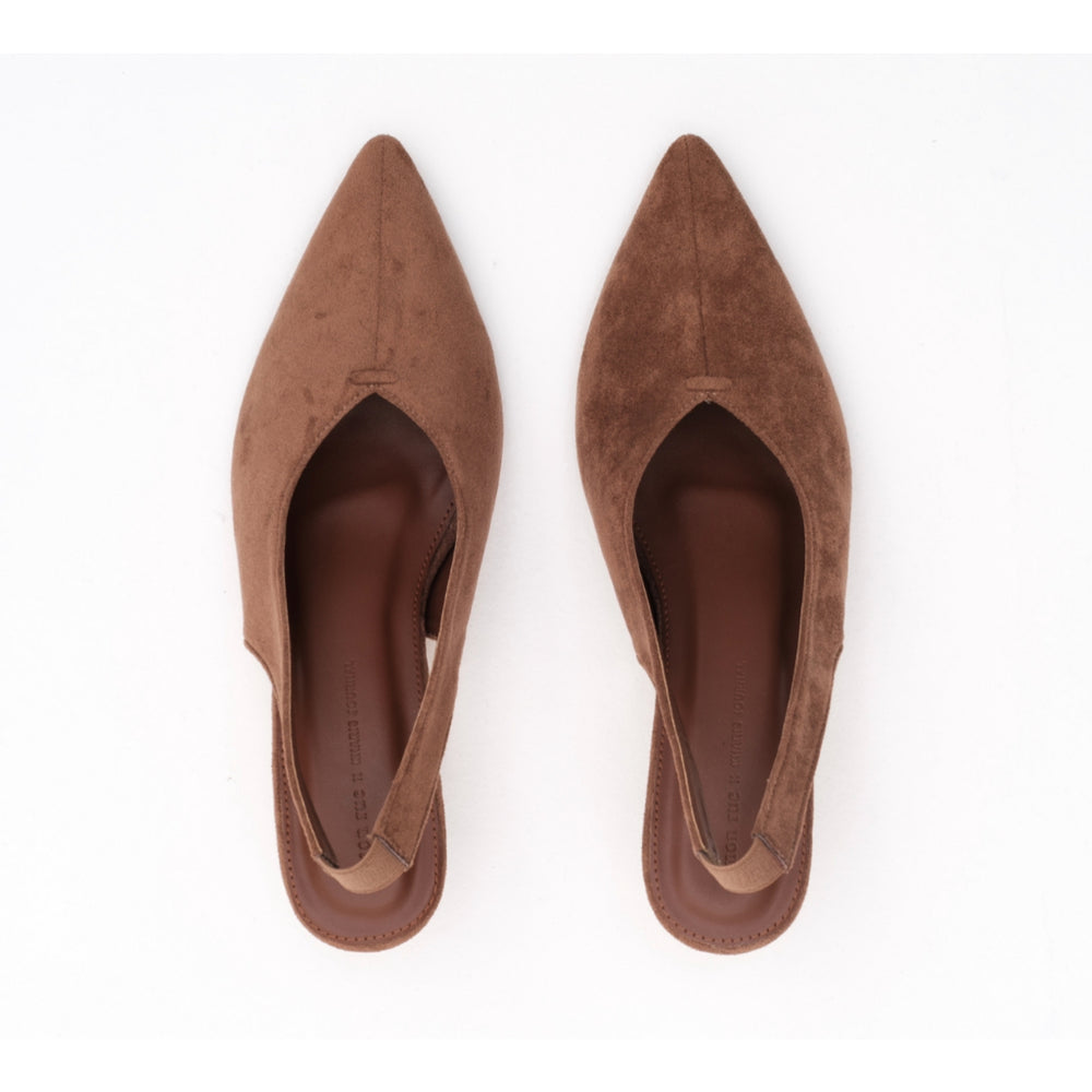 brown suede