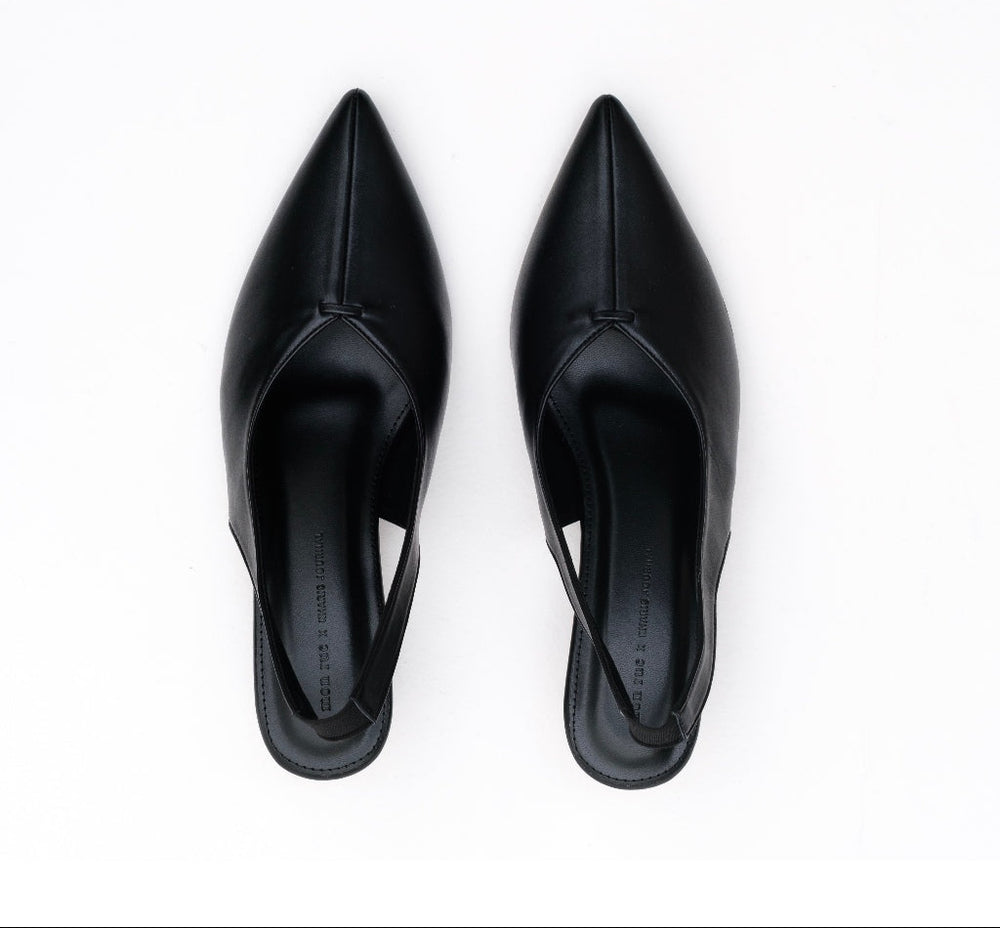 black leather