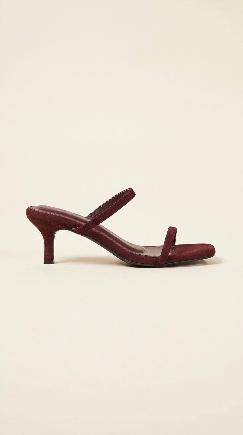 Maroon Suede