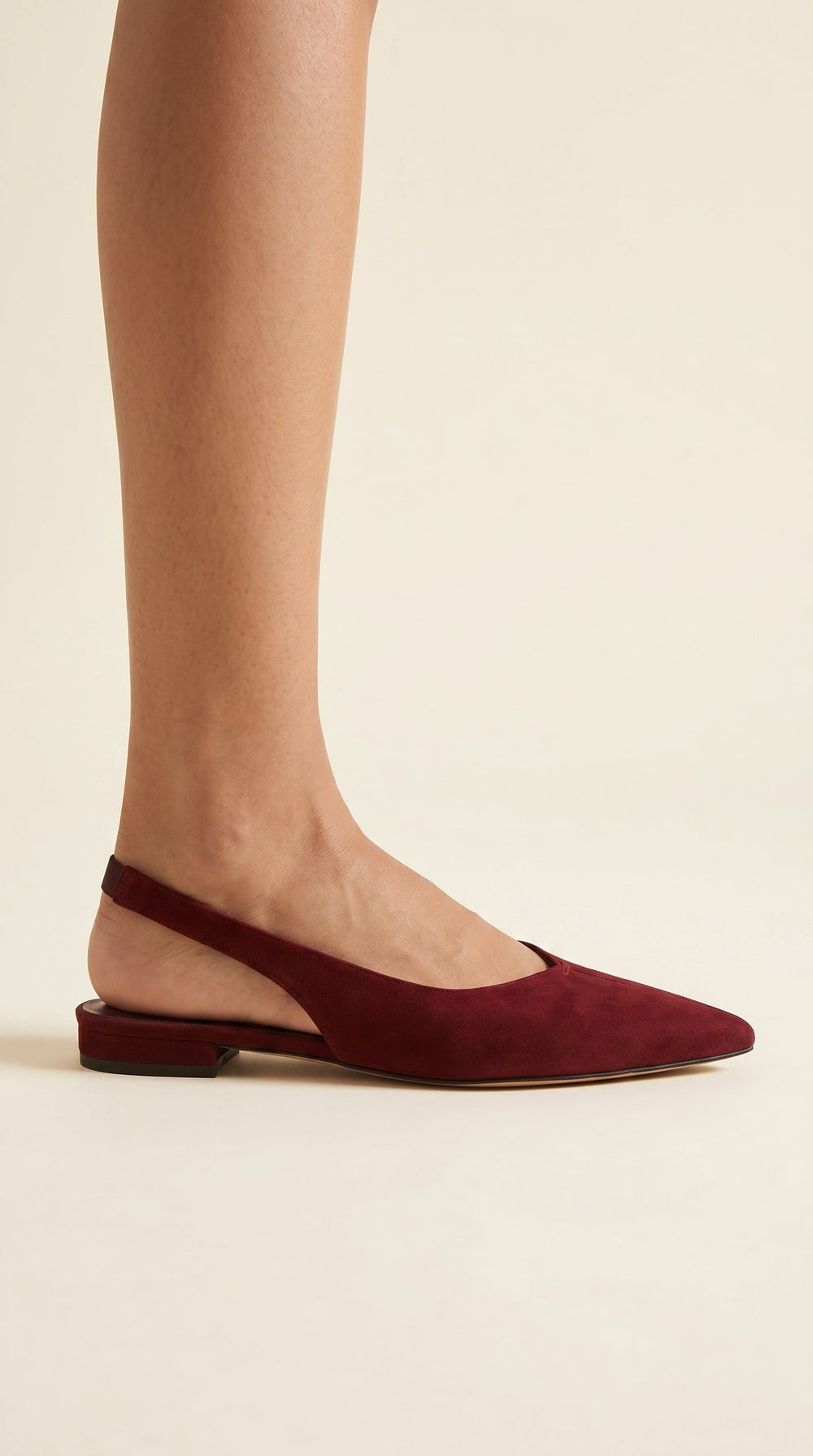 Maroon Suede