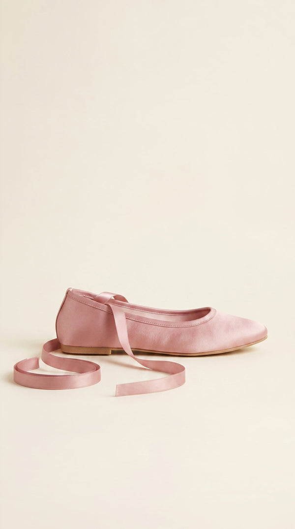 pink ballet flats