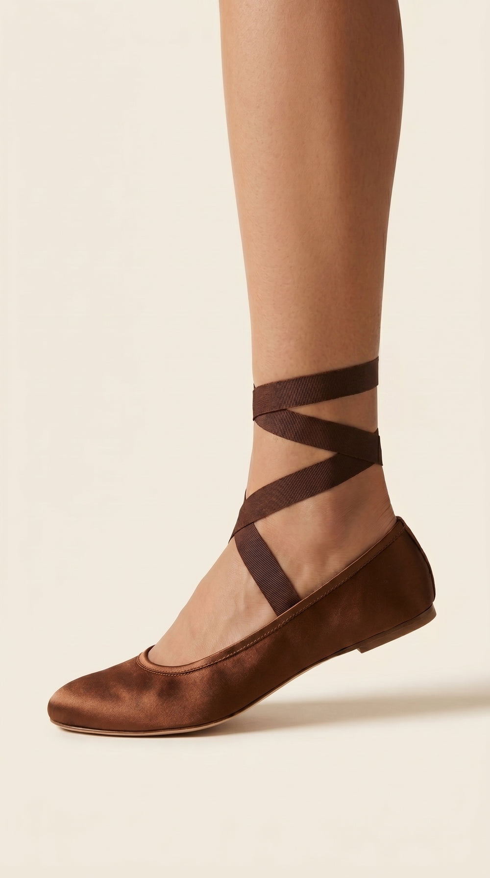 brown ballet flats