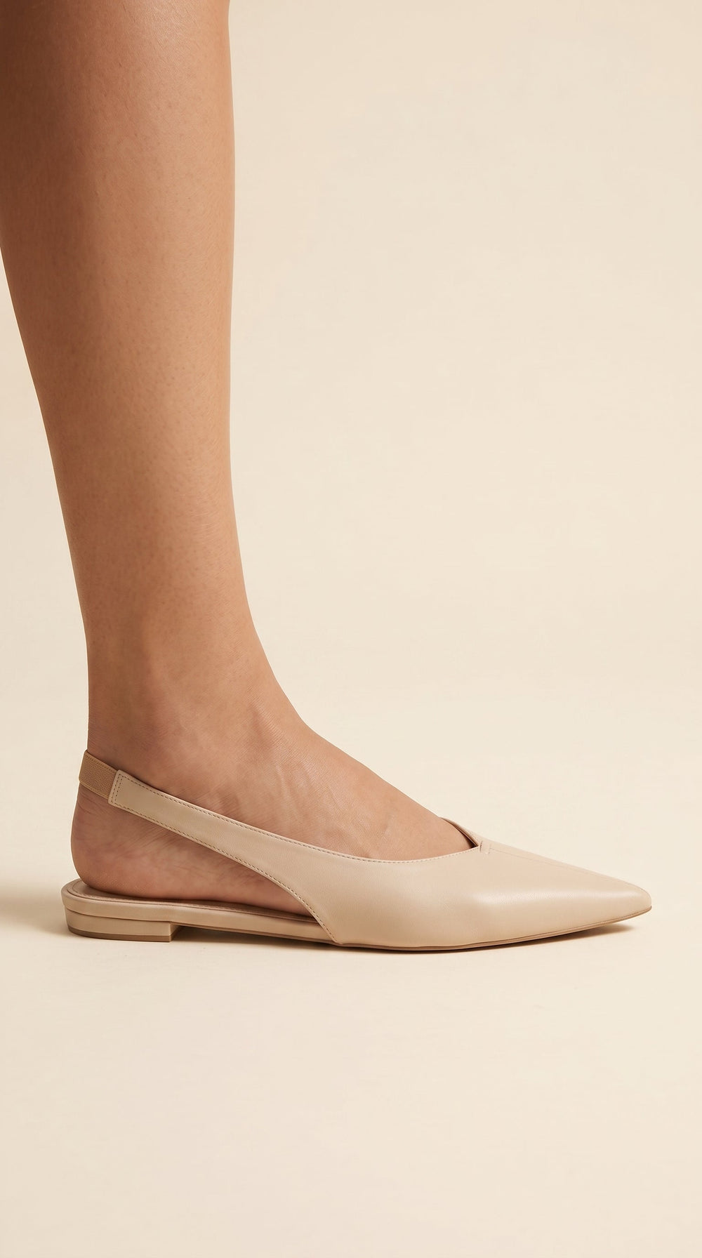 cream leather