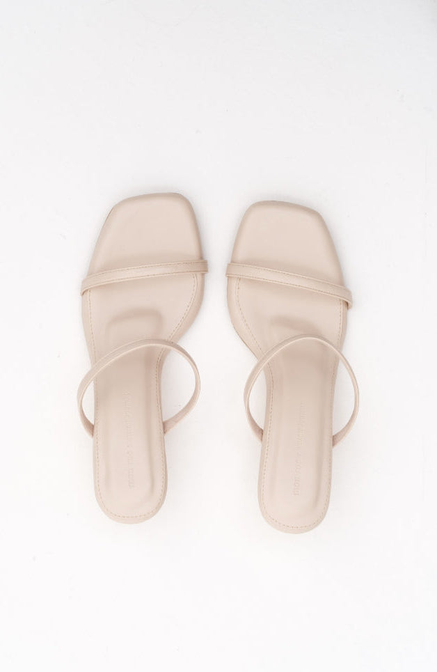cream leather